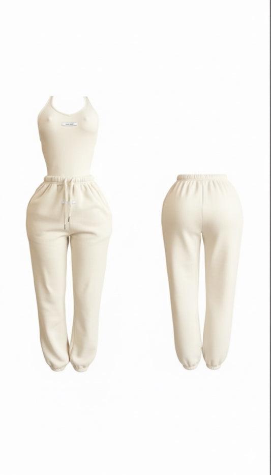 Ivory Jogger Set